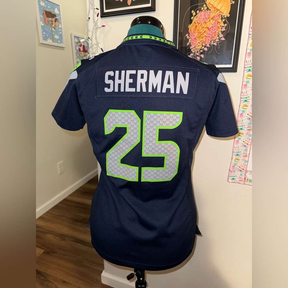 NFL Nike Seattle Seahawks 25 Richard Sherman Jersey